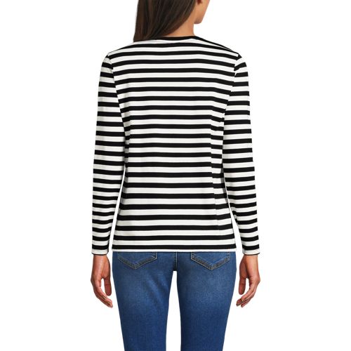Black Even Stripe