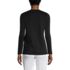Women's Relaxed Supima Cotton Long Sleeve V-Neck T-Shirt, Back