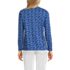 Women's Relaxed Supima Cotton Long Sleeve V-Neck T-Shirt, Back