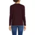 Supima Cotton Long Sleeve V-Neck T-Shirt, Back