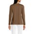 Women's Relaxed Supima Cotton Long Sleeve V-Neck T-Shirt, Back
