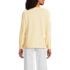 Supima Cotton Long Sleeve V-Neck T-Shirt, Back