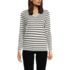 Women's Relaxed Supima Cotton Long Sleeve V-Neck T-Shirt, Front