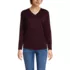 Supima Cotton Long Sleeve V-Neck T-Shirt, Front