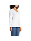 Le T-Shirt Supima Col V Manches Longues, Femme Stature Standard image number 2