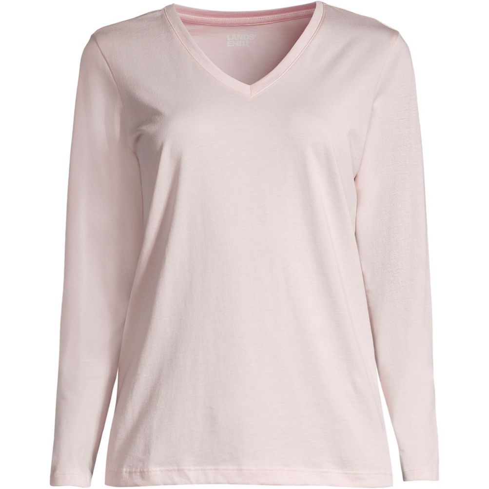 Nationals Ladies Long Sleeve V-Neck Tee - paddlepro