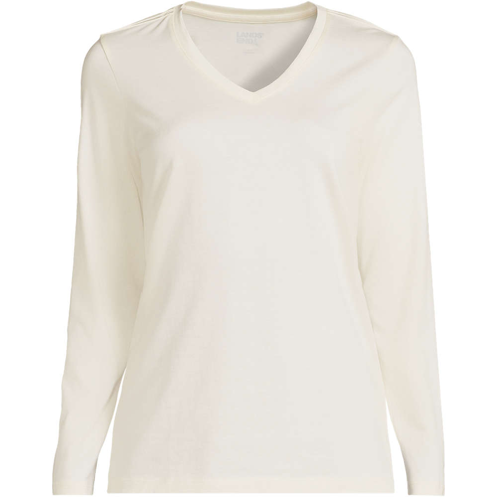 Women's Ivory T Shirts | Lands' End
