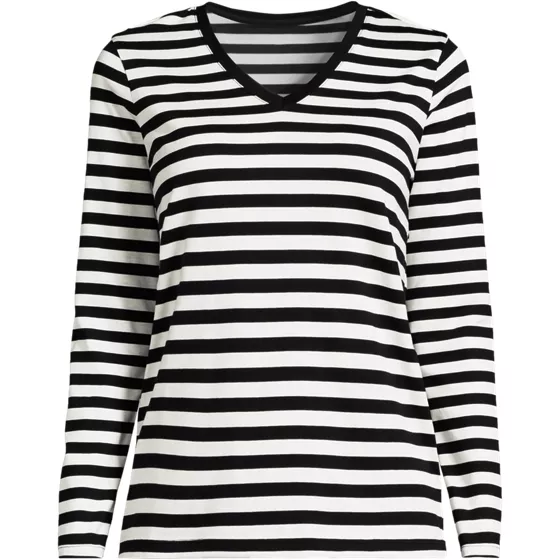 Women's Relaxed Supima V-neck T-shirt - primary