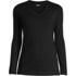 Women's Relaxed Supima Cotton Long Sleeve V-Neck T-Shirt, Front