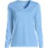 Women's Relaxed Supima Cotton Long Sleeve V-Neck T-Shirt, Front