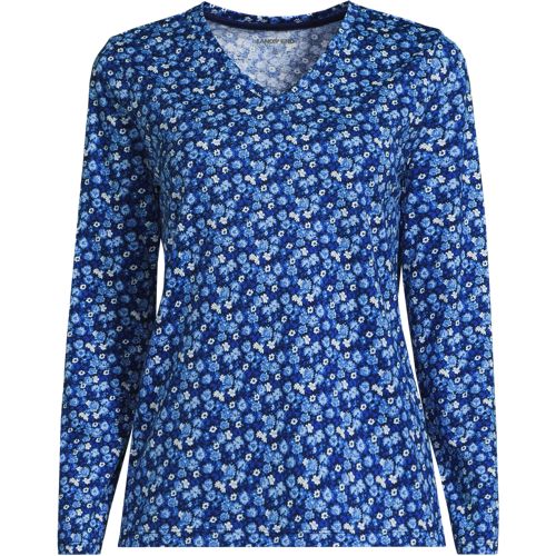 Deep Sea/Blue Ditsy Floral