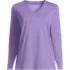 Supima Cotton Long Sleeve V-Neck T-Shirt, Front
