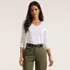 Supima Cotton Long Sleeve V-Neck T-Shirt, alternative image