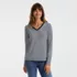 Supima Cotton Long Sleeve V-Neck T-Shirt, alternative image
