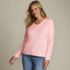Supima Cotton Long Sleeve V-Neck T-Shirt, alternative image