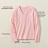 Supima Cotton Long Sleeve V-Neck T-Shirt, alternative image