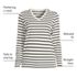 Women's Relaxed Supima Cotton Long Sleeve V-Neck T-Shirt, alternative image