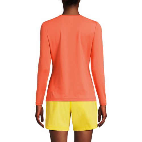 Women's SunShade UPF 50 Long Sleeve Relaxed Rash Guard, Back