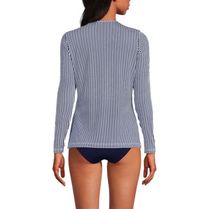 Women's Long Long Sleeve Relaxed UPF 50 Rash Guard - image 2