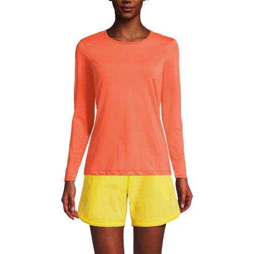 Women's SunShade UPF 50 Long Sleeve Relaxed Rash Guard, Front