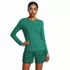 Women's SunShade UPF 50 Long Sleeve Rash Guard Swim Tee, Front