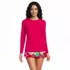 Women's SunShade UPF 50 Long Sleeve Rash Guard Swim Tee, Front
