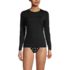 Women's Long Sleeve Relaxed UPF 50 Rash Guard, Front
