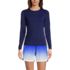Women's SunShade UPF 50 Long Sleeve Relaxed Rash Guard, Front