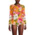 Women's Long Sleeve Relaxed UPF 50 Rash Guard, Front