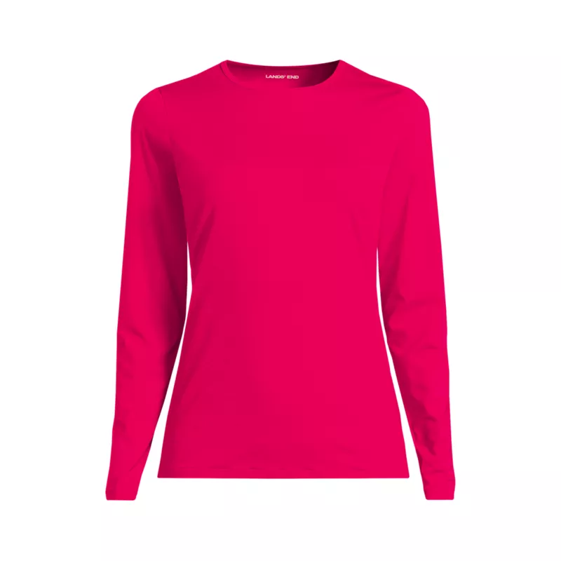 Women's SunShade UPF 50 Long Sleeve Rash Guard Swim Tee, Front