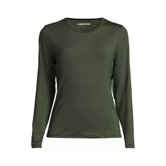 Women's SunShade UPF 50 Long Sleeve Rash Guard Swim Tee - primary