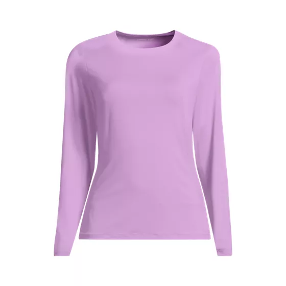 Women's SunShade UPF 50 Long Sleeve Rash Guard Swim Tee - primary