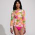 Women's Long Sleeve Relaxed UPF 50 Rash Guard, Front