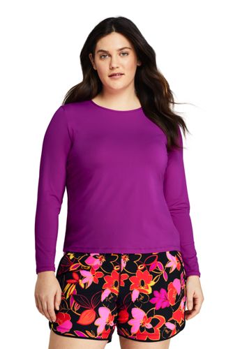 plus size swim tee and shorts