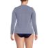 Women's Plus Size SunShade UPF 50 Long Sleeve Relaxed Rash Guard, Back