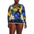 Women's Plus Size SunShade UPF 50 Long Sleeve Relaxed Rash Guard, Front