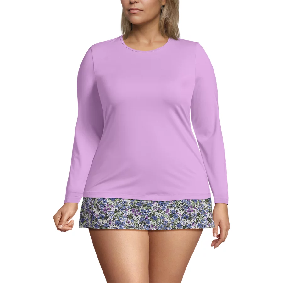 Women's Sunshade UPF 50 Long Sleeve Rash Guard Swim Tee view 5