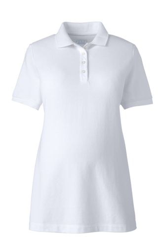 lands end women's mesh polo