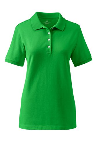 lands end women's mesh polo