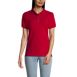 Women's Banded Short Sleeve Fem Fit Mesh Polo, Front