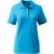 Women's Banded Short Sleeve Fem Fit Mesh Polo, Front