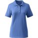 Women's Banded Short Sleeve Fem Fit Mesh Polo, Front