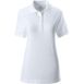 Women's Banded Short Sleeve Fem Fit Mesh Polo, Front