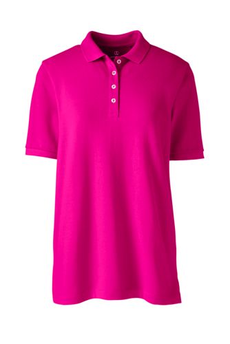 lands end women's mesh polo