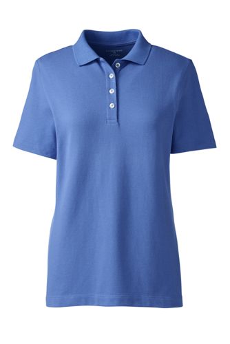 lands end women's mesh polo