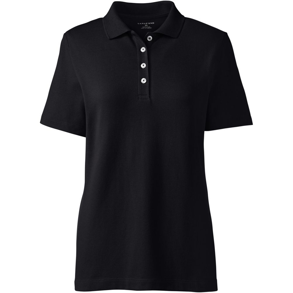 Lands end pique polo shirts sale