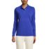 Women's Regular Long Sleeve Mesh Polo , Front