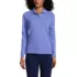Women's Regular Long Sleeve Mesh Polo , Front