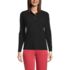 Women's Regular Long Sleeve Mesh Polo , Front