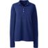 Women's Regular Long Sleeve Mesh Polo , Front